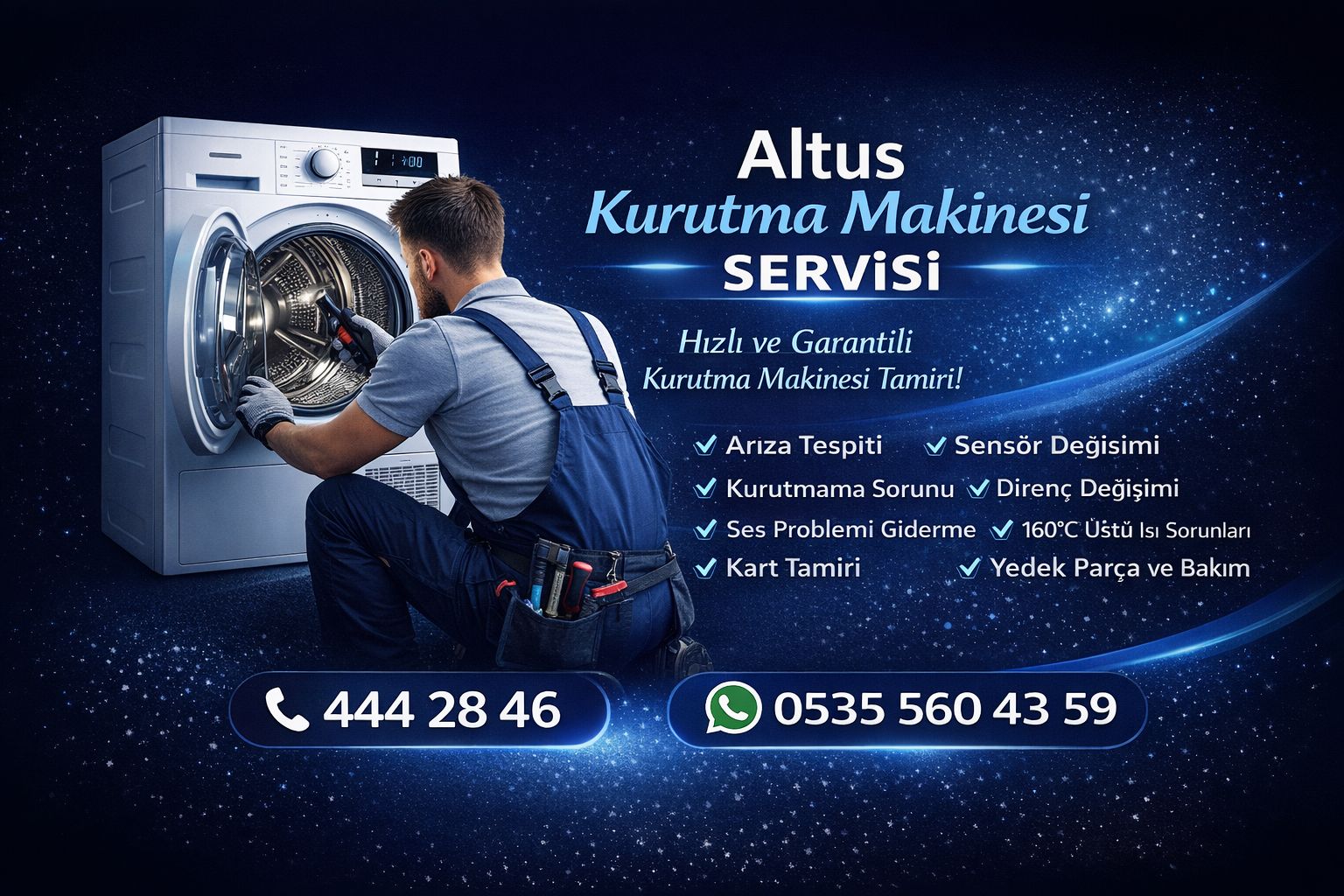 Altus Kurutma Makinesi Servisi 